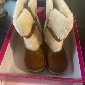 Toddler Girls fur boots
